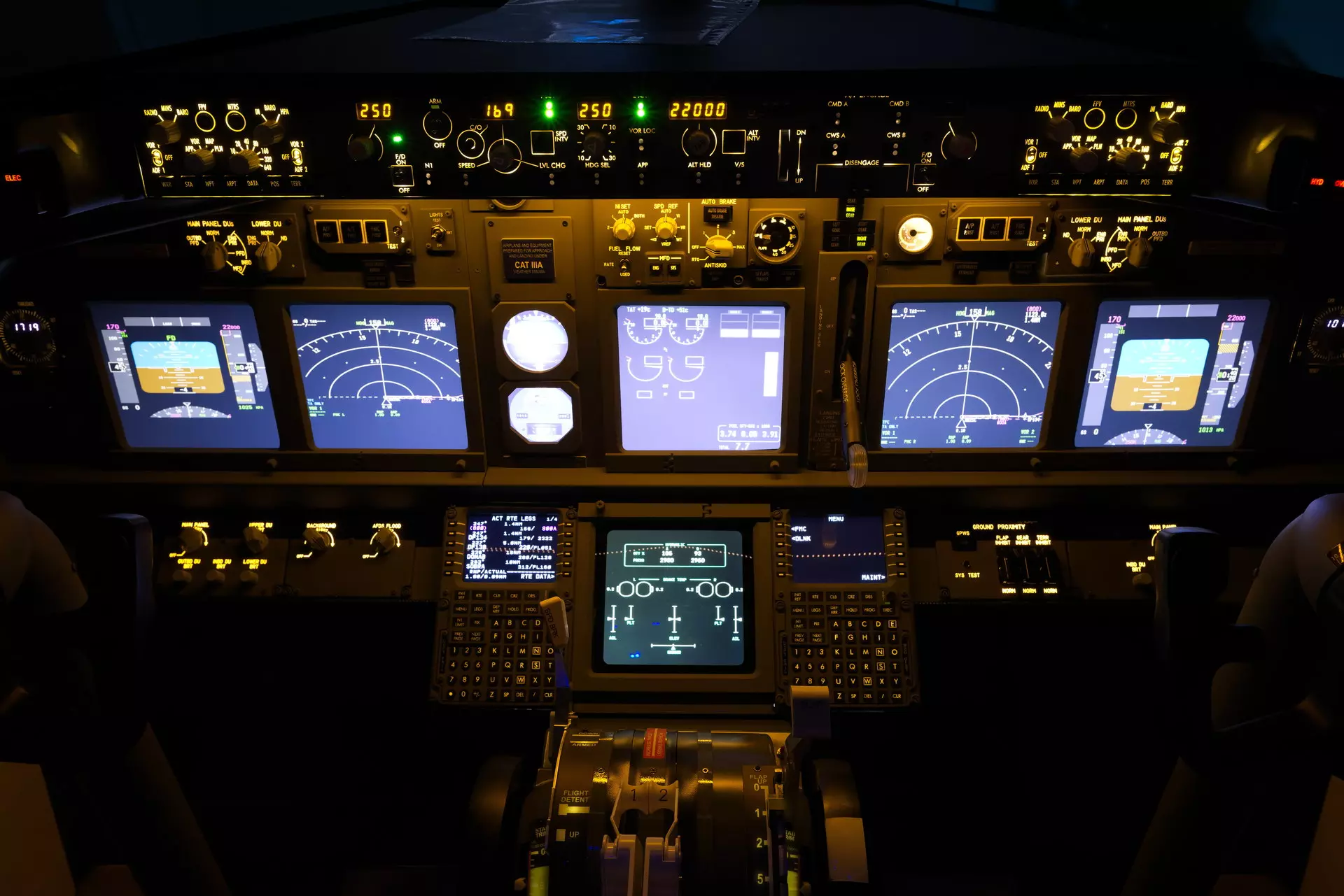 Cockit Boeing 737